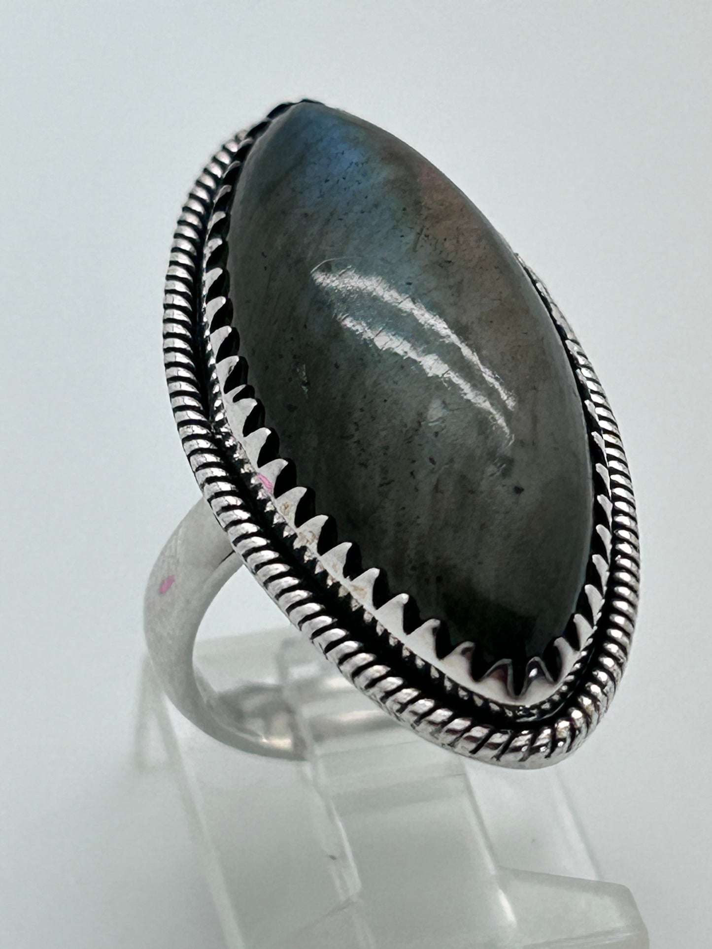 Jewelry, Women's Ring, Labradorite, Marquise, Size 7 - SKU(JWR-83)