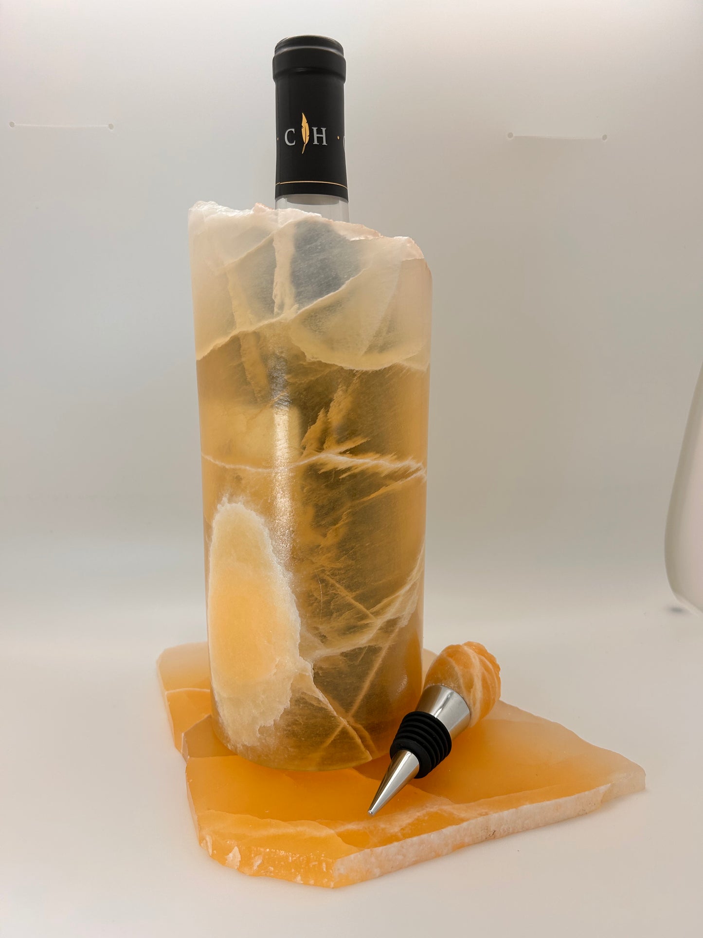 Home & Office Decor, Wine Cooler Set, Honeycomb Calcite - SKU(DCW-01)