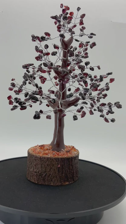 Home & Office Decor, Crystal Trees, Red Garnet - SKU(DCT-02)